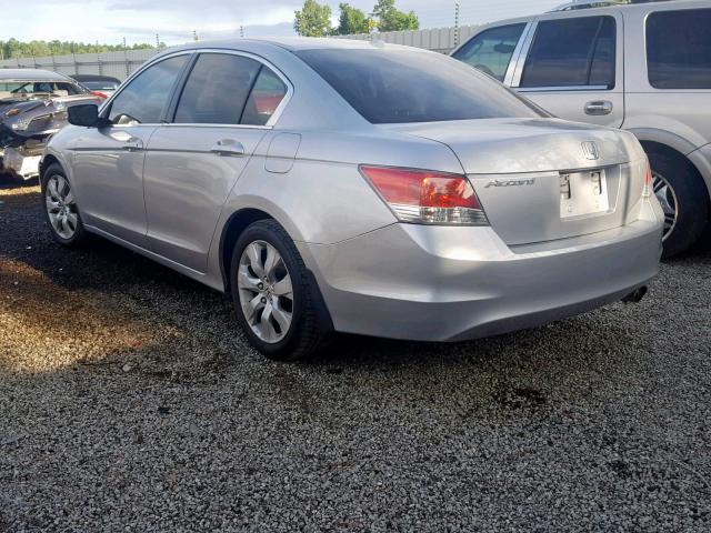 1HGCP2F89AA186152 - 2010 HONDA ACCORD EXL SILVER photo 3