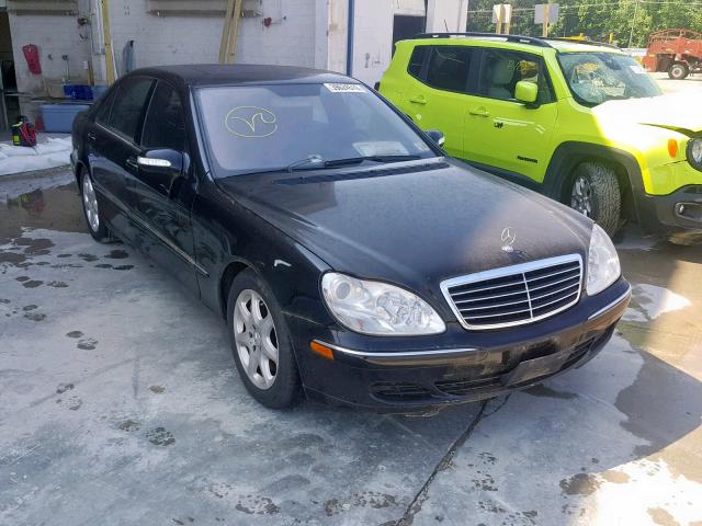 WDBNG83J75A459109 - 2005 MERCEDES-BENZ S 430 4MAT BLACK photo 1