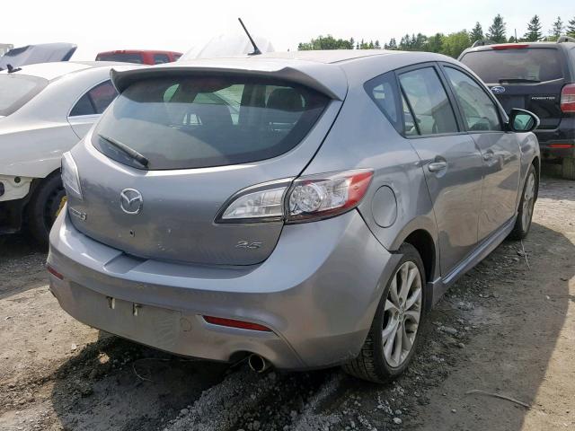 JM1BL1H50A1322168 - 2010 MAZDA 3 S SILVER photo 4