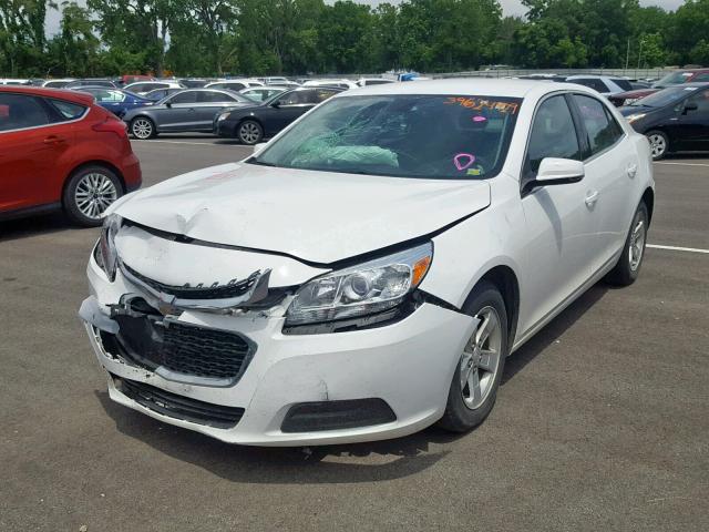 1G11C5SA6GU136465 - 2016 CHEVROLET MALIBU LIM WHITE photo 2