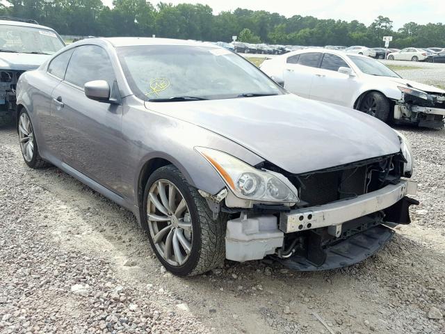 JNKCV64E88M104228 - 2008 INFINITI G37 BASE GRAY photo 1