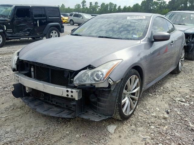 JNKCV64E88M104228 - 2008 INFINITI G37 BASE GRAY photo 2