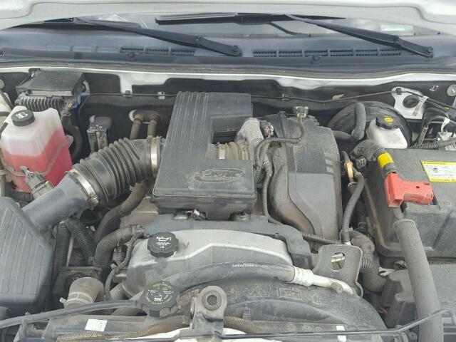 1GCESCDE3A8134401 - 2010 CHEVROLET COLORADO L WHITE photo 7