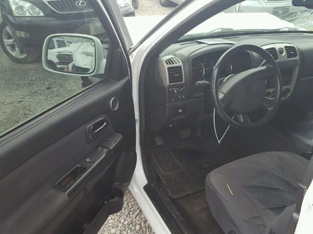 1GCESCDE3A8134401 - 2010 CHEVROLET COLORADO L WHITE photo 9