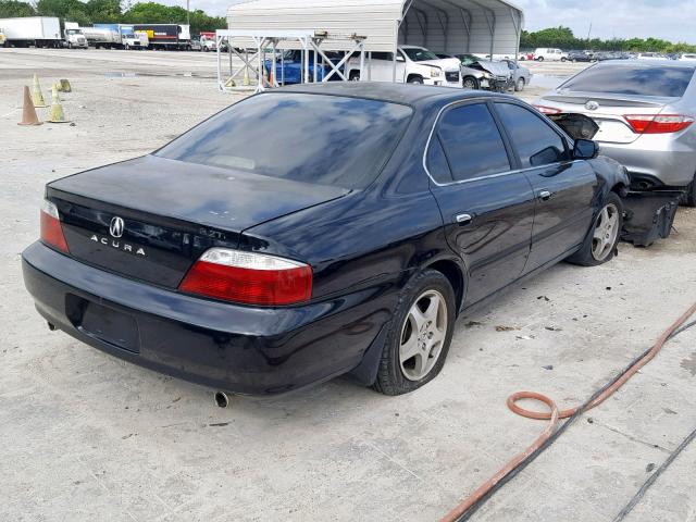 19UUA56603A078706 - 2003 ACURA 3.2TL BLACK photo 4