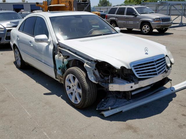 WDBUF56X27B034794 - 2007 MERCEDES-BENZ E 350 WHITE photo 1