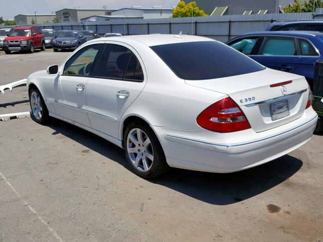 WDBUF56X27B034794 - 2007 MERCEDES-BENZ E 350 WHITE photo 3