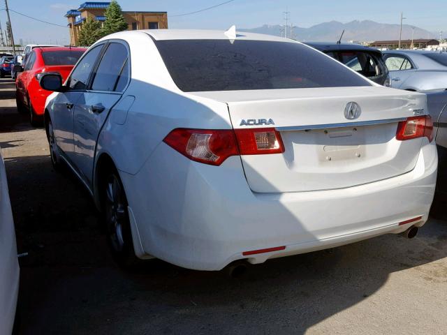 JH4CU2F60CC017908 - 2012 ACURA TSX TECH WHITE photo 3