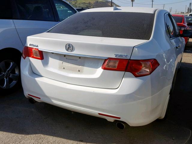 JH4CU2F60CC017908 - 2012 ACURA TSX TECH WHITE photo 4