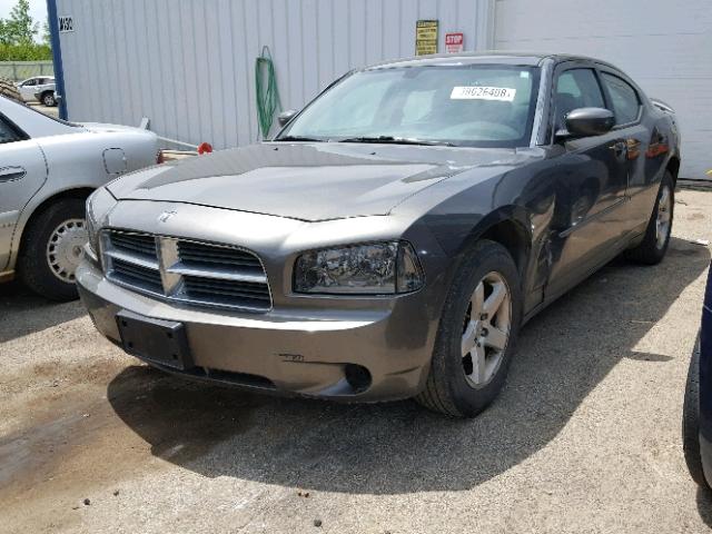 2B3CA3CV2AH124692 - 2010 DODGE CHARGER SX GRAY photo 2