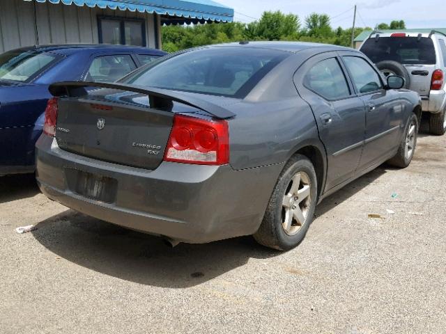 2B3CA3CV2AH124692 - 2010 DODGE CHARGER SX GRAY photo 4