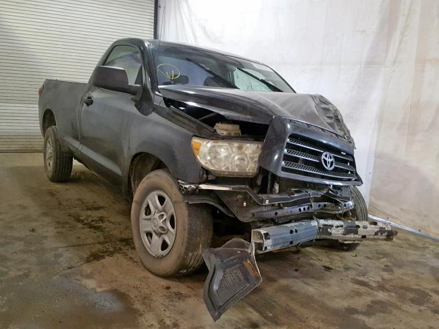 5TFLU52127X001608 - 2007 TOYOTA TUNDRA BLACK photo 1