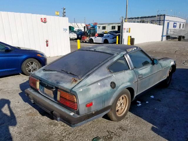 JN1HZ04S9DX560121 - 1983 DATSUN 280ZX GRAY photo 4