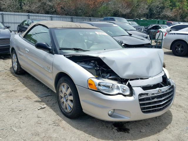 1C3EL55R15N555636 - 2005 CHRYSLER SEBRING TO SILVER photo 1