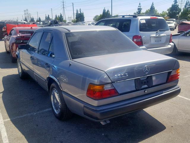 WDBEA30D9KA834271 - 1989 MERCEDES-BENZ 300 E GRAY photo 3