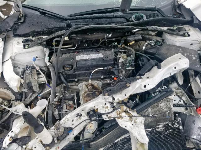 1HGCR2F81FA061373 - 2015 HONDA ACCORD EXL WHITE photo 7