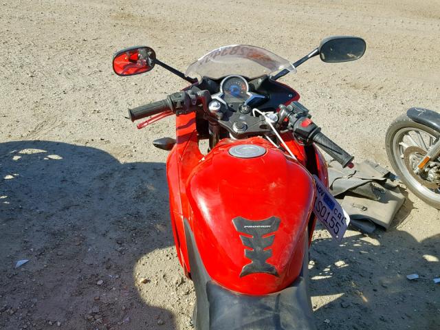 MLHMC4108D5303998 - 2013 HONDA CBR250 R RED photo 5