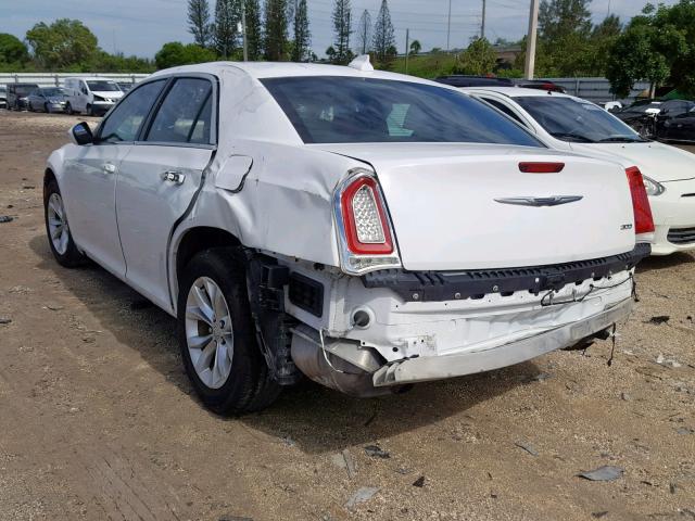 2C3CCAAG2GH175687 - 2016 CHRYSLER 300 LIMITE WHITE photo 3