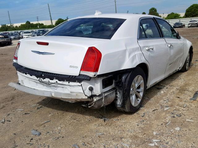 2C3CCAAG2GH175687 - 2016 CHRYSLER 300 LIMITE WHITE photo 4