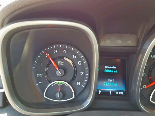 1G11D5SR9DF322181 - 2013 CHEVROLET MALIBU 1LT 红色 照片 8