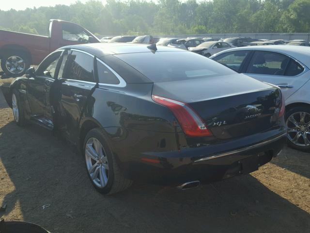 SAJWJ2GD1E8V61216 - 2014 JAGUAR XJL PORTFO BLACK photo 3