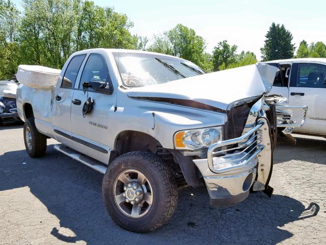 3D7KS28C05G715477 - 2005 DODGE RAM 2500 S Արծաթագույն լուսանկար 1