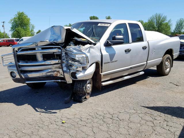 3D7KS28C05G715477 - 2005 DODGE RAM 2500 S Արծաթագույն լուսանկար 2