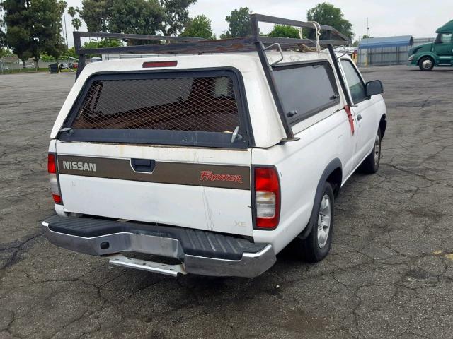 1N6DD21S7WC314461 - 1998 NISSAN FRONTIER X WHITE photo 4