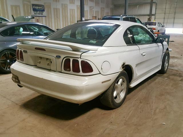 1FALP42X7VF190545 - 1997 FORD MUSTANG GT WHITE photo 4