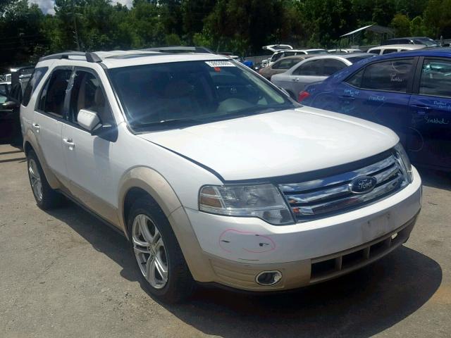 1FMDK07W08GA19149 - 2008 FORD TAURUS X E WHITE photo 1