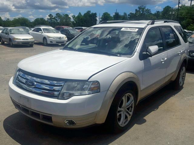 1FMDK07W08GA19149 - 2008 FORD TAURUS X E WHITE photo 2