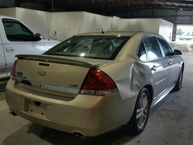 2G1WC5EM1B1119931 - 2011 CHEVROLET IMPALA LTZ GOLD photo 4