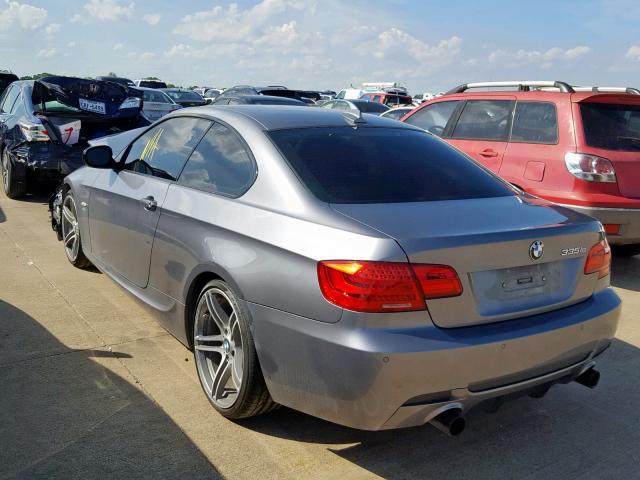 WBAKG1C56DJ217566 - 2013 BMW 335 I SULE GRAY photo 3