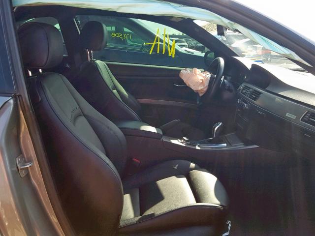 WBAKG1C56DJ217566 - 2013 BMW 335 I SULE GRAY photo 5