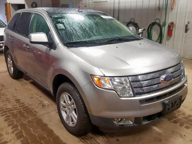 2FMDK38C58BA59532 - 2008 FORD EDGE SEL SILVER photo 1