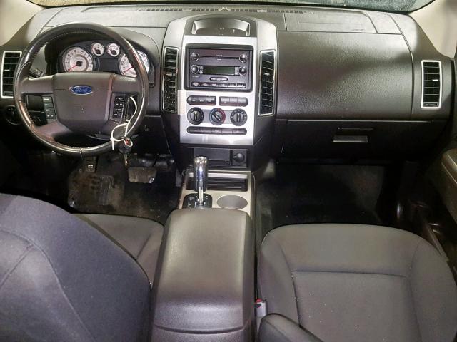 2FMDK38C58BA59532 - 2008 FORD EDGE SEL SILVER photo 9