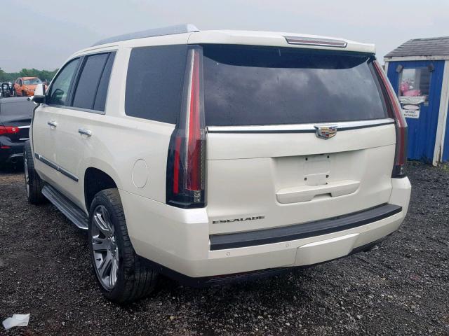 1GYS4MKJ0FR552395 - 2015 CADILLAC ESCALADE L WHITE photo 3