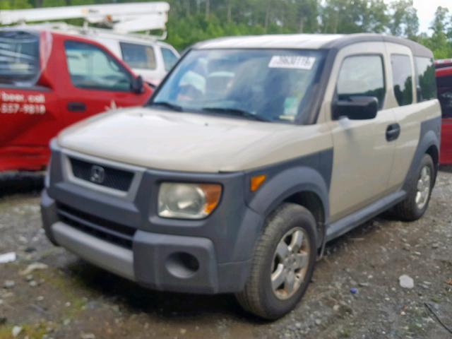 5J6YH18675L000197 - 2005 HONDA ELEMENT EX TAN photo 2