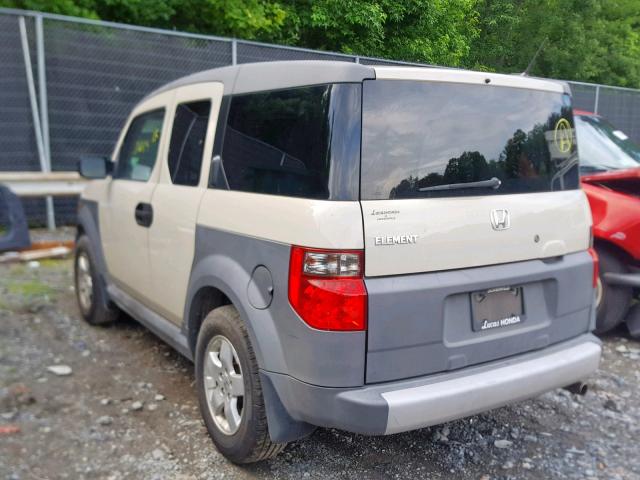 5J6YH18675L000197 - 2005 HONDA ELEMENT EX TAN photo 3