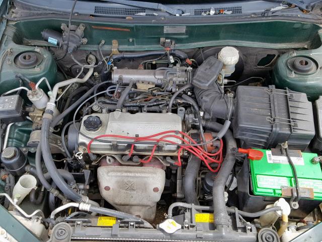 JA3AY26A4XU021959 - 1999 MITSUBISHI MIRAGE DE GREEN photo 7