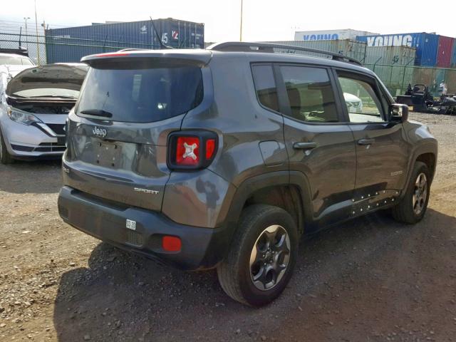 ZACCJBAB1HPE89567 - 2017 JEEP RENEGADE S CHARCOAL photo 3