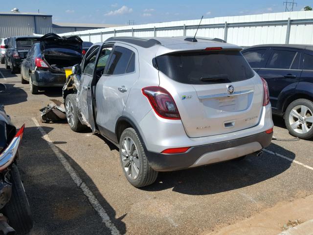 KL4CJBSB2HB001004 - 2017 BUICK ENCORE PRE SILVER photo 3