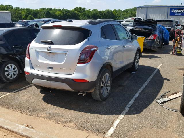 KL4CJBSB2HB001004 - 2017 BUICK ENCORE PRE SILVER photo 4