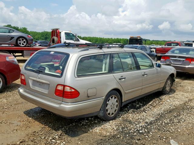 WDBJH65F1WA594483 - 1998 MERCEDES-BENZ E 320 BEIGE photo 4