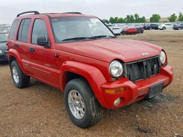 1J8GL58K92W193282 - 2002 JEEP LIBERTY LI RED photo 1