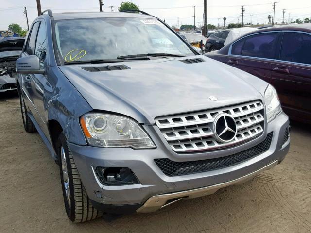 4JGBB5GB9BA639722 - 2011 MERCEDES-BENZ ML 350 GRAY photo 1