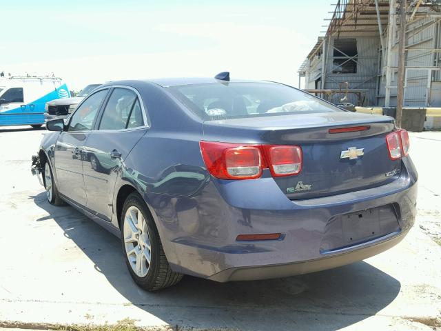1G11C5SLXFF181381 - 2015 CHEVROLET MALIBU 1LT 蓝色 照片 3