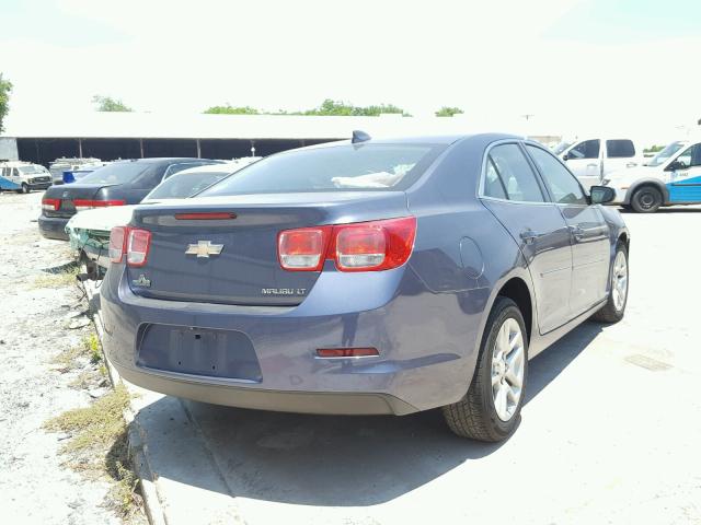 1G11C5SLXFF181381 - 2015 CHEVROLET MALIBU 1LT 蓝色 照片 4