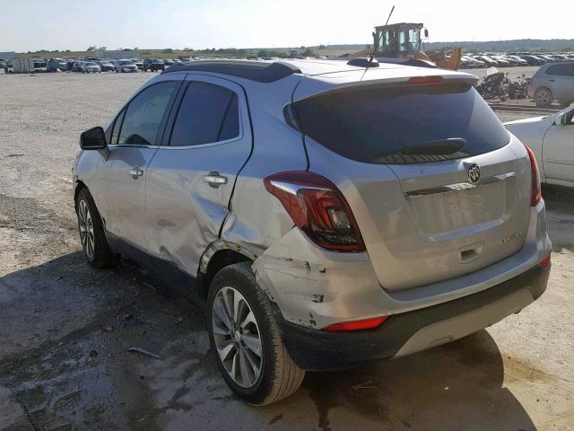 KL4CJASB1KB704708 - 2019 BUICK ENCORE PRE SILVER photo 3