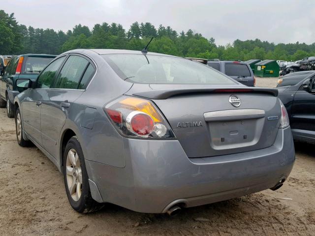 1N4CL21E08C222175 - 2008 NISSAN ALTIMA HYB SILVER photo 3